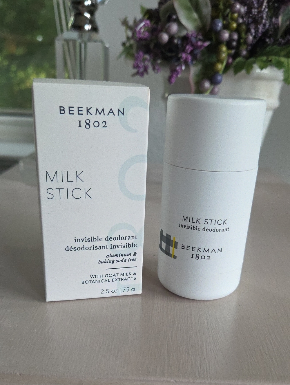Beekman 1802 Milk Stick Invisible Deodorant